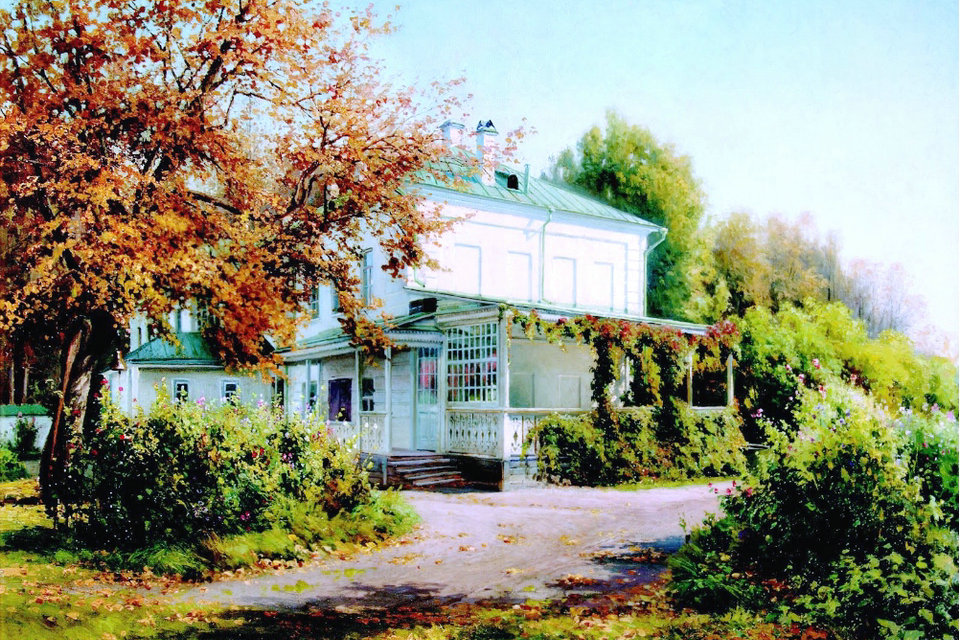 Museum-estate of Leo Tolstoy Yasnaya Polyana, Russia