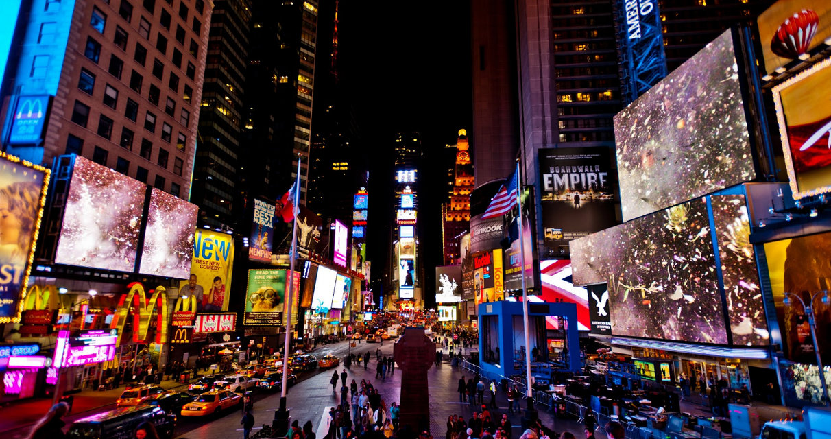 Times Square Arts, New York, États-Unis