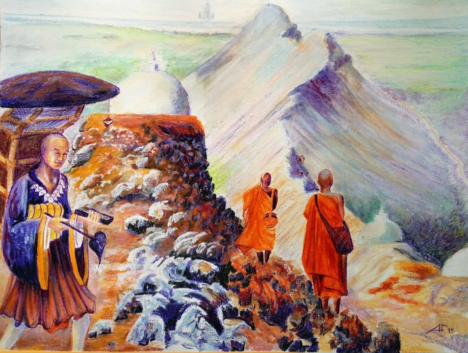 ビハール州、玄奘三蔵記念で玄奘三蔵の足跡
