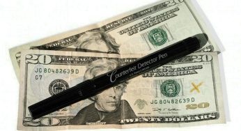 Поддельная ручка обнаружения банкнот