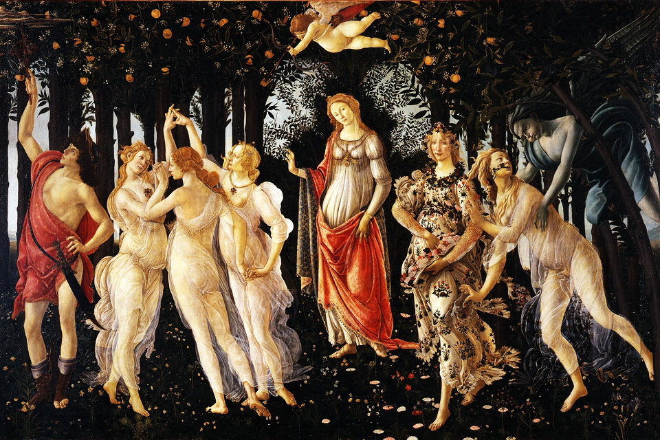 Quarto Botticelli, Galeria Uffizi