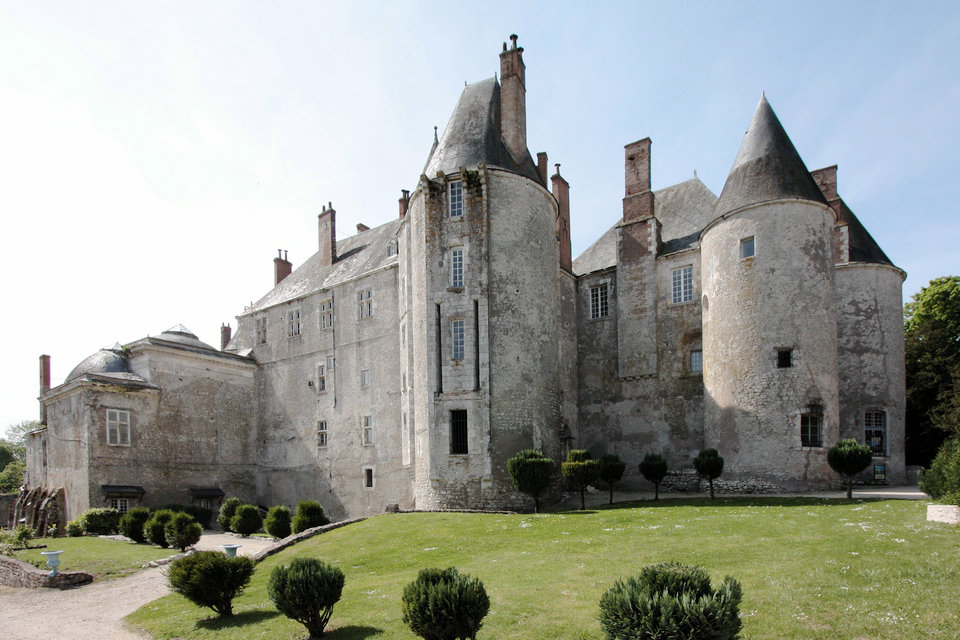 Castle of Meung-sur-Loire, France