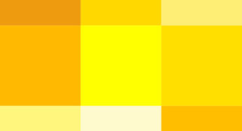 Shades of yellow