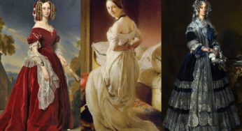 Moda Biedermeier delle donne 1840