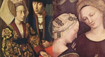 Moda femenina europea en 1400-1450