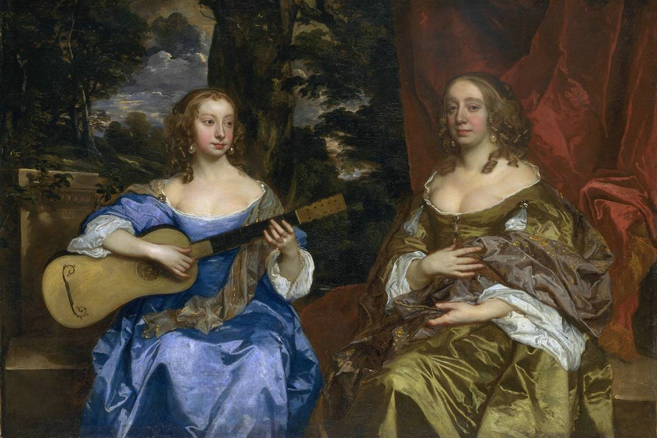 أزياء الباروك من النساء 1650-1670