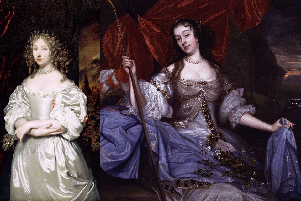 Mode de style Louis XIV des femmes 1680-1700