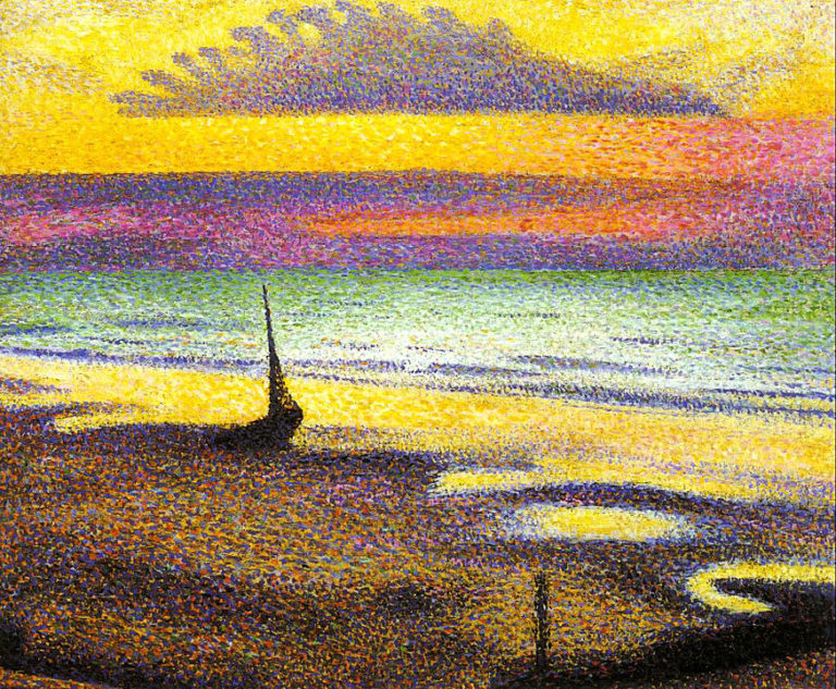 Pointillisme HiSoUR Art Culture Histoire   Pointillism 768x633 