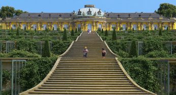 Sanssouci Palast, Potsdam, Deutschland