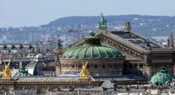 Roofs and domes, Palais Garnier