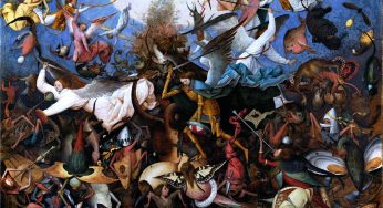 La chute des anges rebelles, vidéo à 360 °, Musées royaux des Beaux-Arts de Belgique