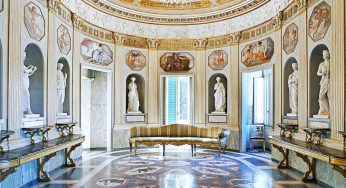 The upper floor, Museums of Villa Torlonia