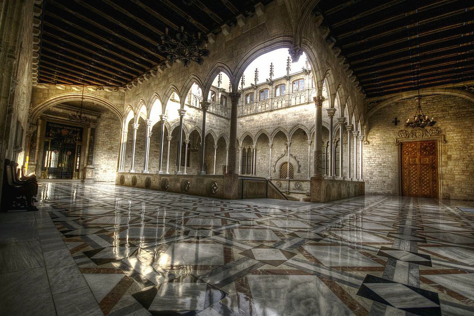 Zimmer im Ostflügel, Palast der Generalitat von Katalonien