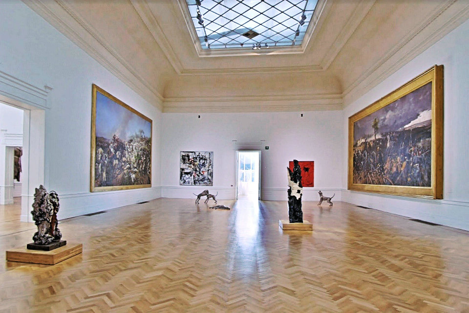 غرف القرن التاسع عشر ، القطاع الثاني ، المعرض الوطني للفن الحديث والمعاصر في روما