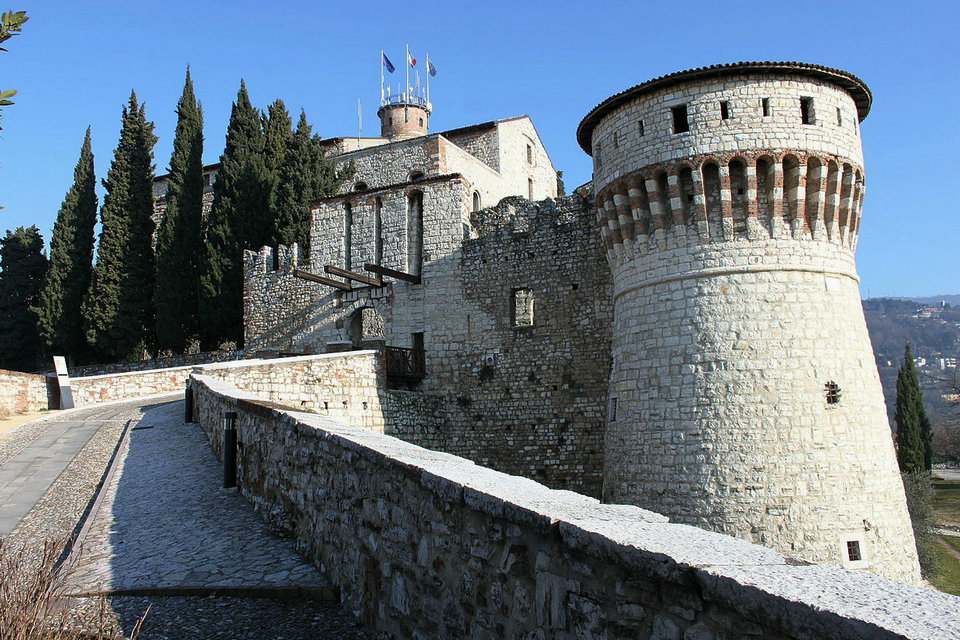 Castelo de Brescia, Itália