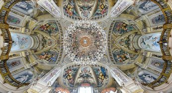 Central hall, Hunting residence of Stupinigi