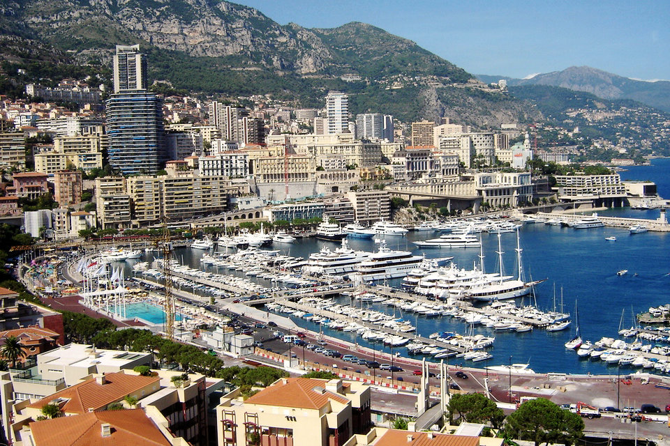 Porti a Monaco, Costa Azzurra