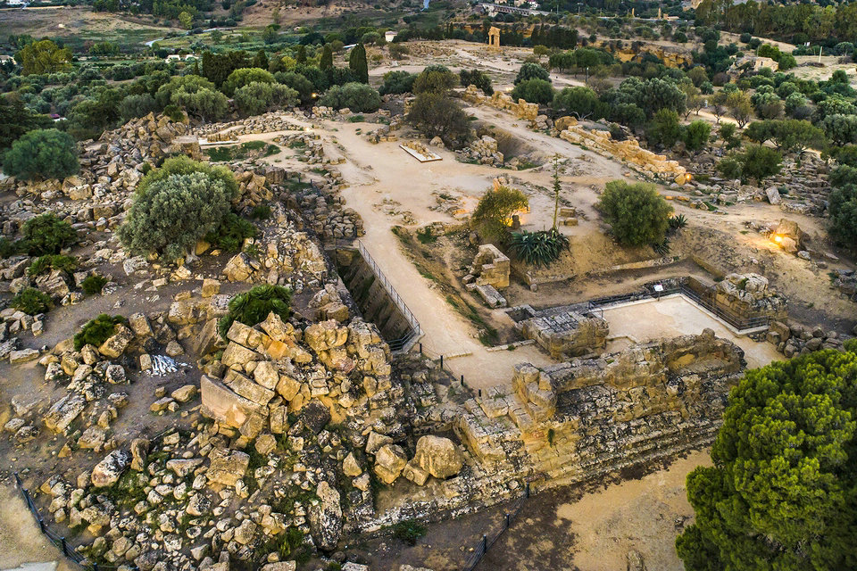 معبد زيوس الأولمبي ، أغريجنتو ، وادي المعابد