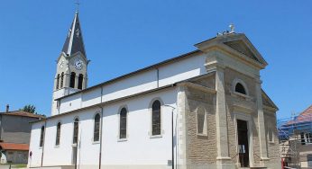 Pusignan, Rhône, Auvergne-Rhône-Alpes, Frankreich