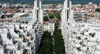 Villeurbanne, metrópolis de Lyon, Auvergne-Rhône-Alpes, Francia