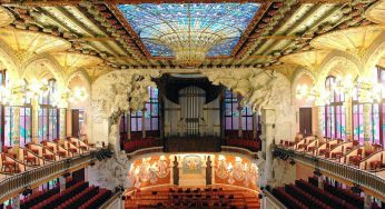 Palais de la musique catalane, Barcelone, Espagne