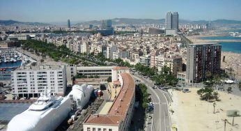 Casco antiguo de Barcelona, ​​España