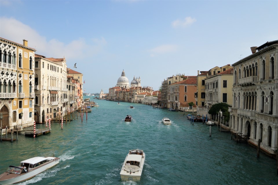 Venice Grand Canal itinerary travel guide, Italy