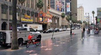 Tour guidato della Hollywood Walk of Fame, Los Angeles, California, Stati Uniti