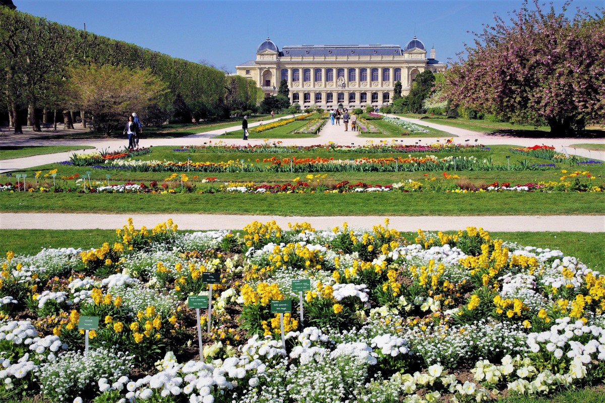 Visita guiada ao Jardin des plantes, Paris, França