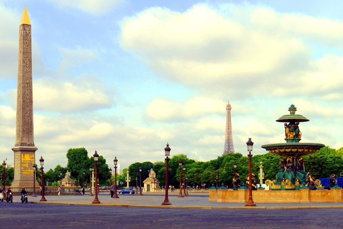 法国巴黎协和广场导览游