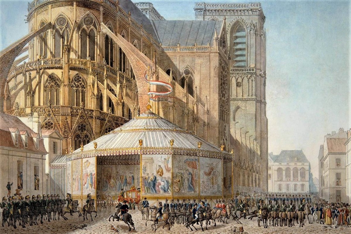 法国巴黎圣母院的历史