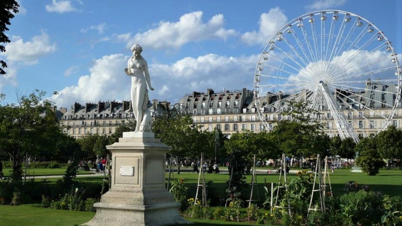 チュイルリー庭園 ルーブル美術館 パリ フランス Hisour 芸術 文化 美術 歴史