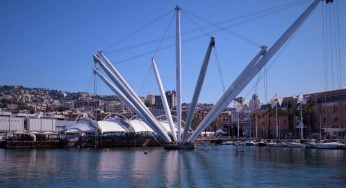 Führung durch den alten Hafen von Genua, Italien