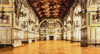 Ballsaal, Fontainebleau-Palastes, Seine-et-Marne, Frankreich